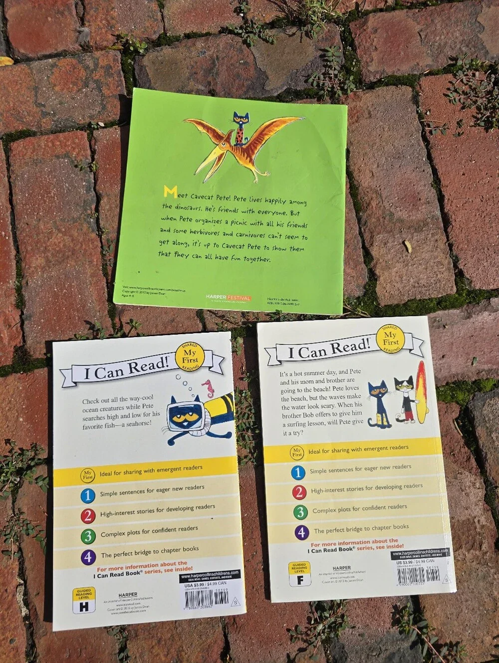 Pete the Cat Kids Book Set Learn To Read Lift The Flap Sticker Books Rhyme